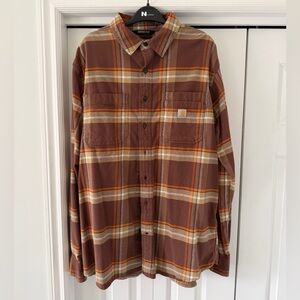 Carhartt button up flannel